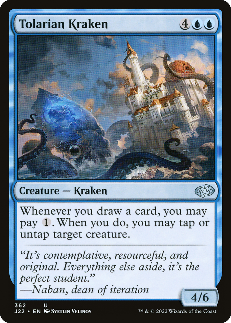 Tolarian Kraken (J22-362) [Jumpstart 2022]