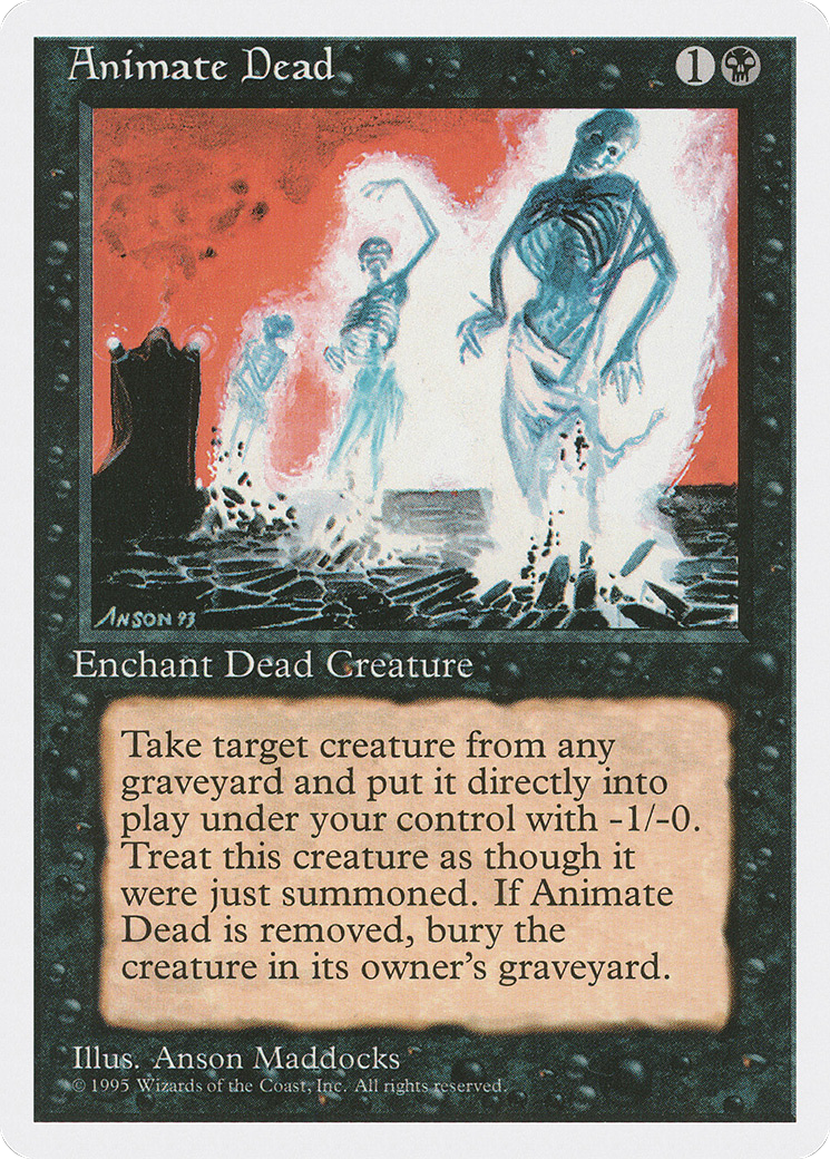 Animate Dead (4ED-118) [Fourth Edition]
