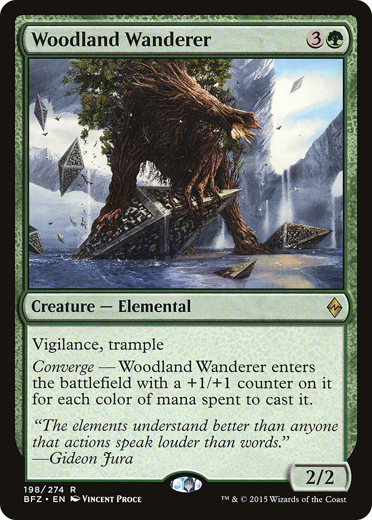 Woodland Wanderer (BFZ-198) [Battle for Zendikar]