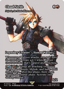 Cloud Strife - Najeela, the Blade-Blossom (Showcase) (FCA-042) [FINAL FANTASY: Through the Ages] / Cloud Strife (Borderless) Foil