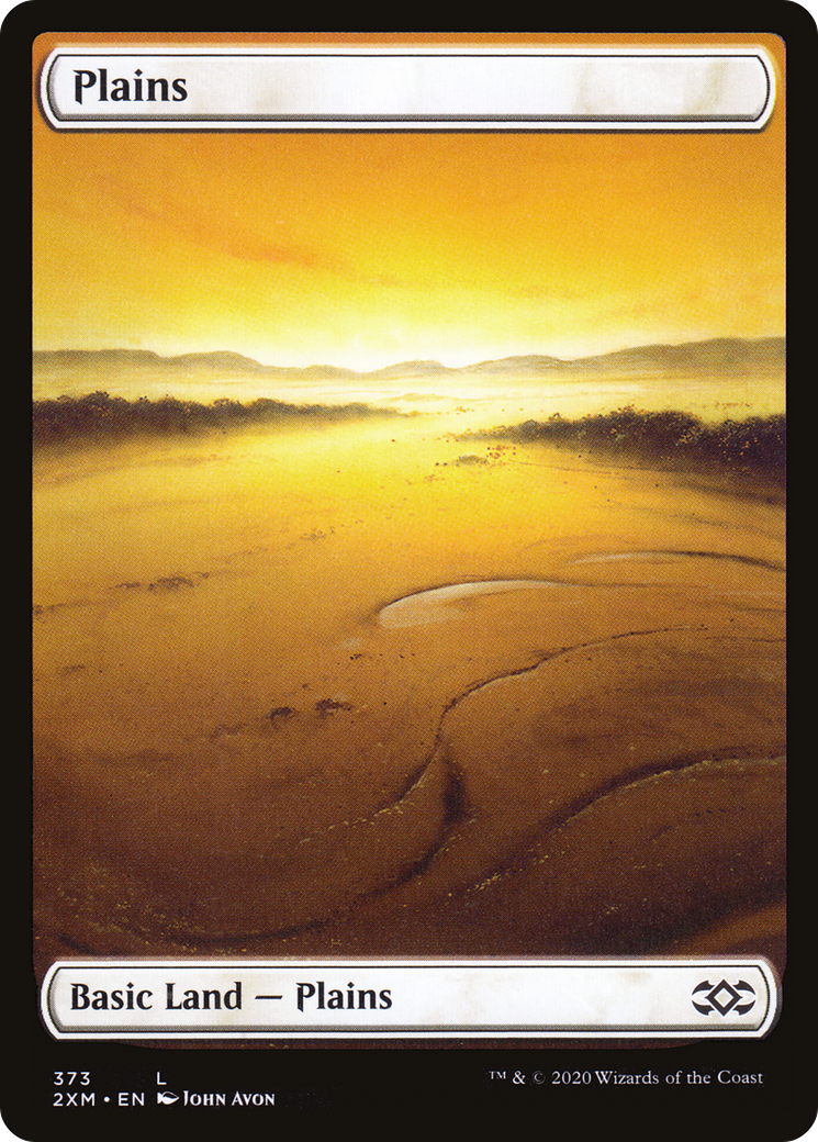 Plains (2XM-373) [Double Masters] Foil