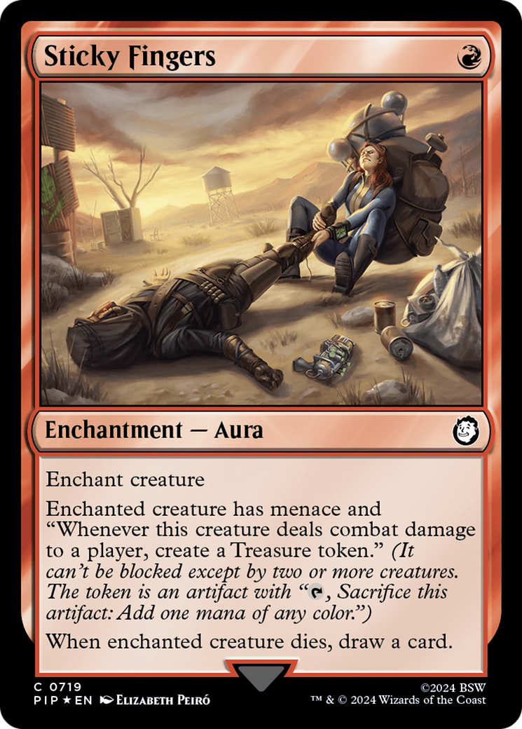 Sticky Fingers (PIP-719) [Fallout] Foil