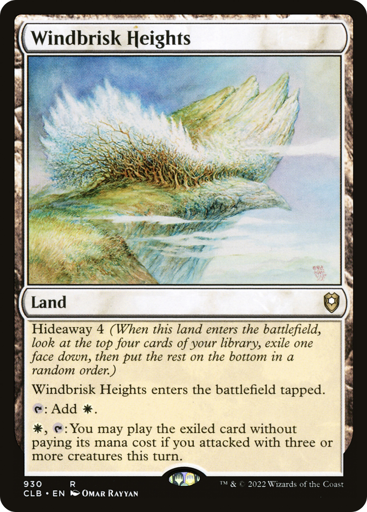 Windbrisk Heights (CLB-930) [Commander Legends: Battle for Baldur's Gate]