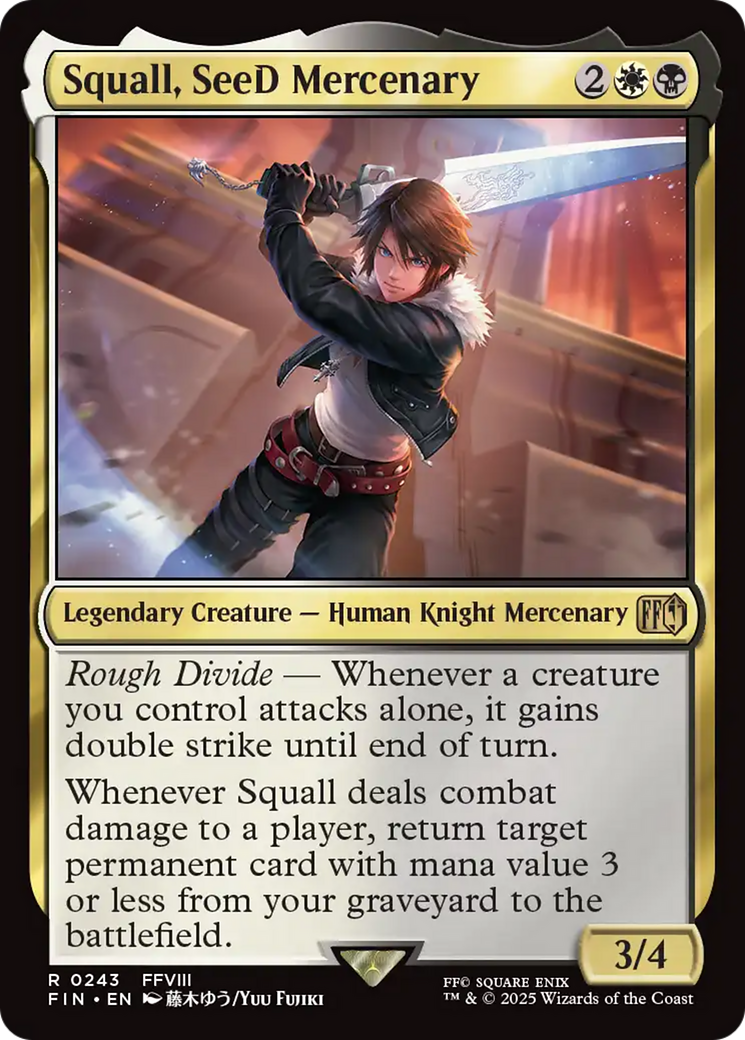 Squall, SeeD Mercenary (FIN-243) [FINAL FANTASY]