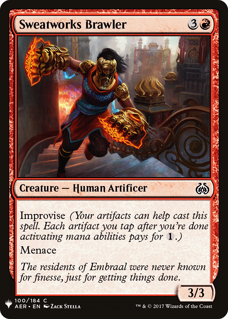 Sweatworks Brawler (LIST-AER-100) [The List]