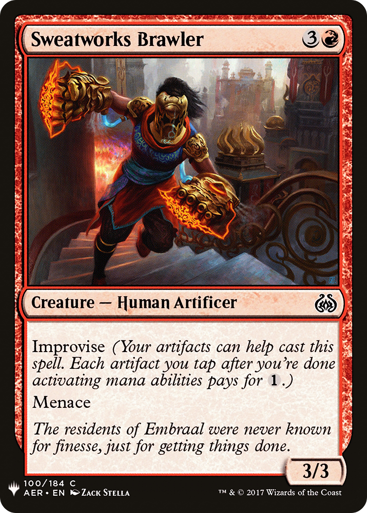 Sweatworks Brawler (LIST-AER-100) [The List]