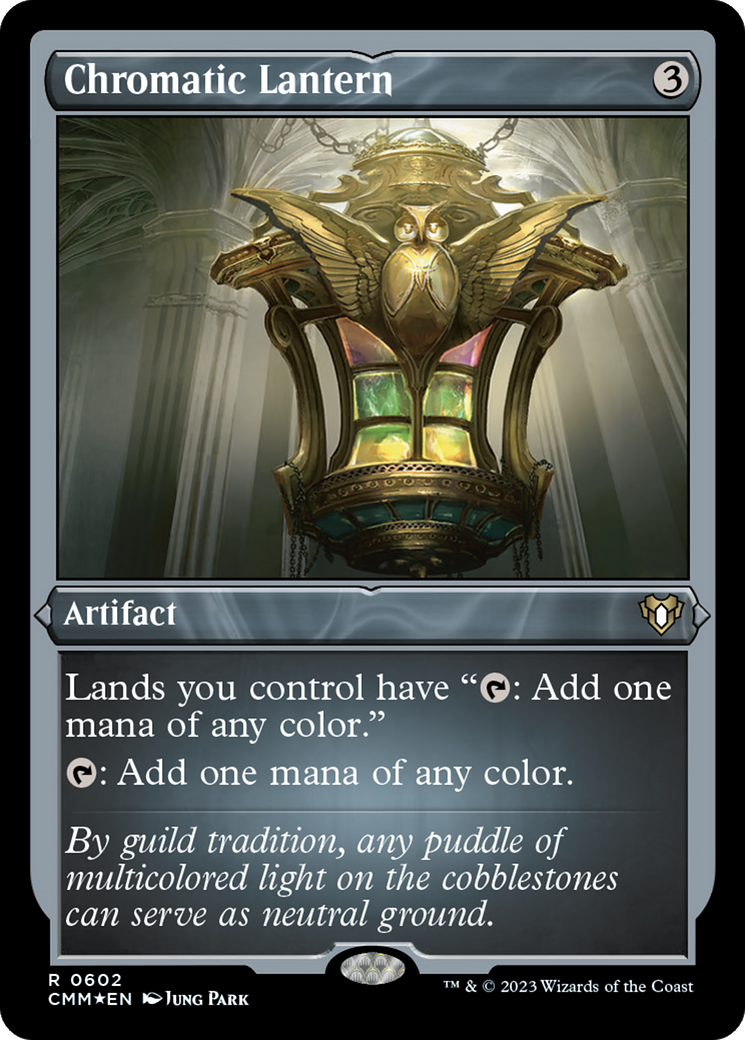 Chromatic Lantern (CMM-602) [Commander Masters] Etched Foil