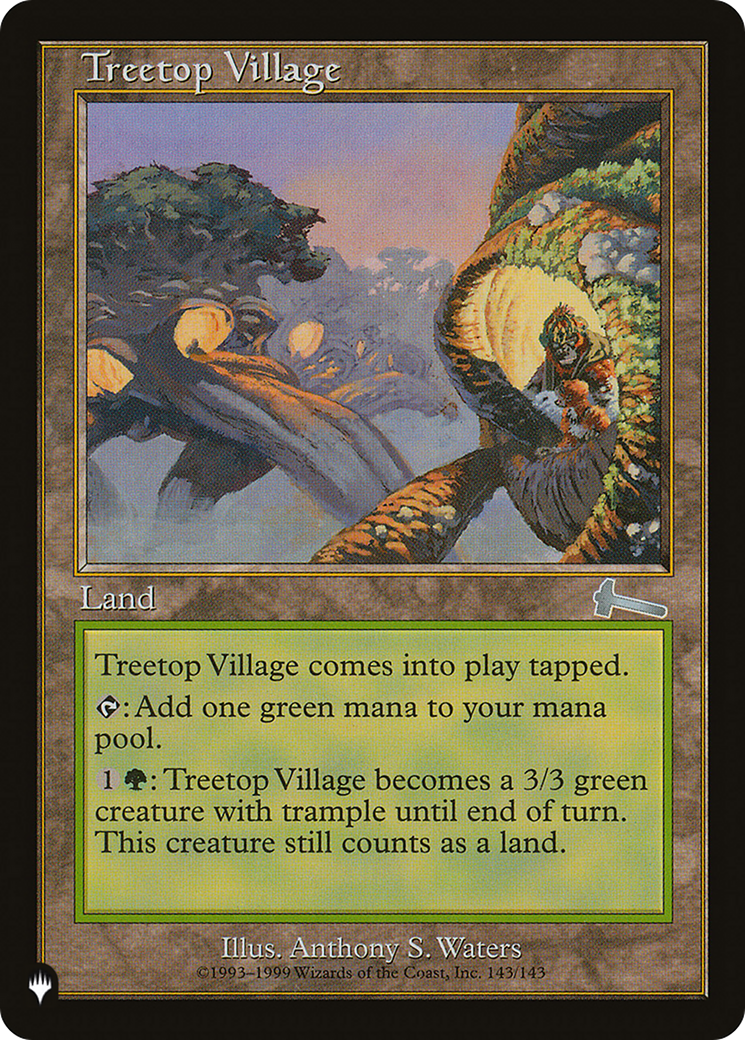 Treetop Village (LIST-ULG-143) [The List]