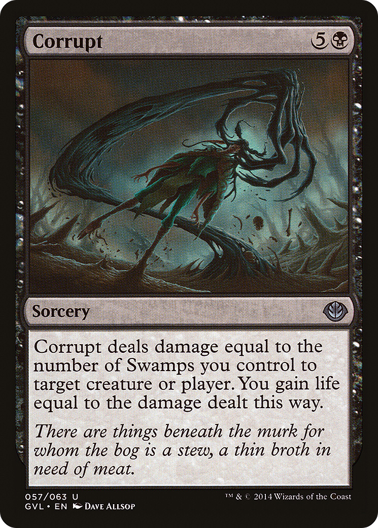 Corrupt (DD3-057) [Duel Decks Anthology: Garruk vs. Liliana]