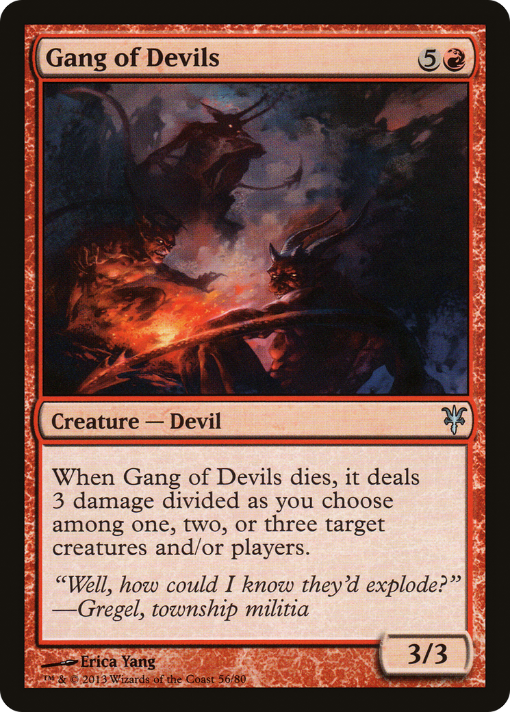 Gang of Devils (DDK-056) [Duel Decks: Sorin vs. Tibalt]