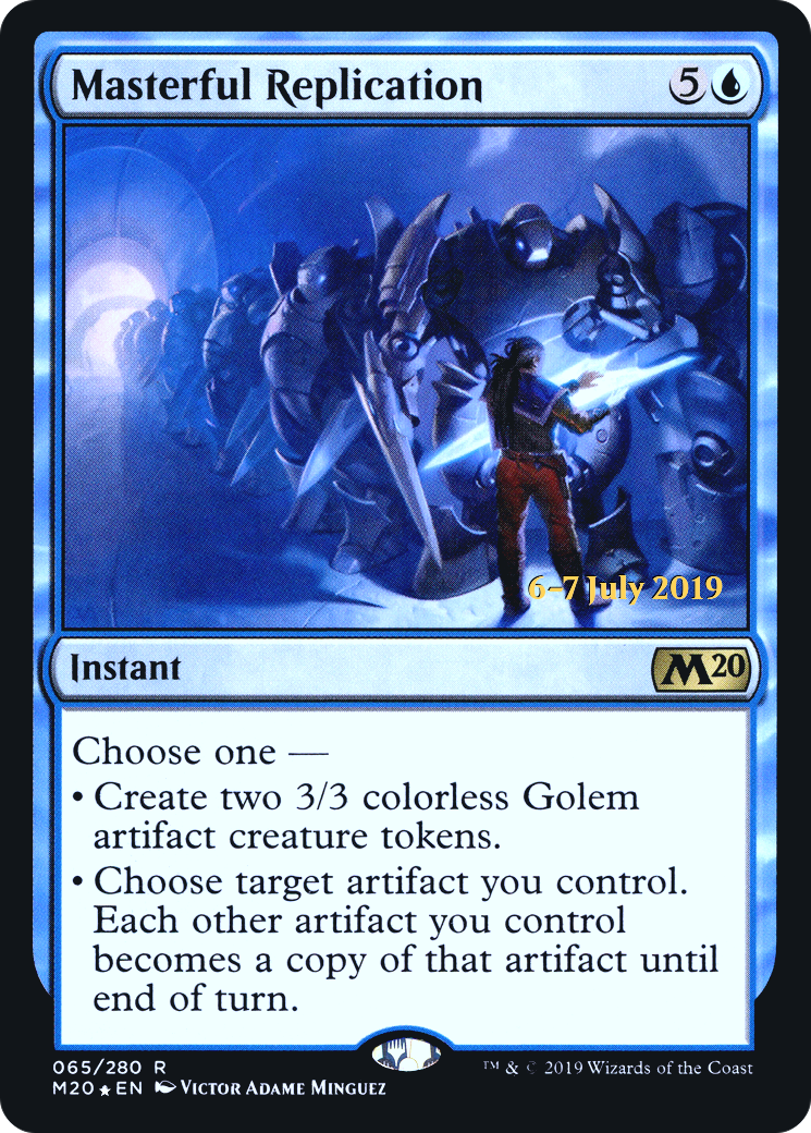 Masterful Replication (PRE-65S) [Core Set 2020 Promos] Foil