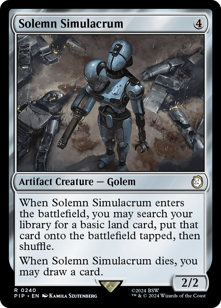 Solemn Simulacrum (PIP-240) [Fallout] Foil