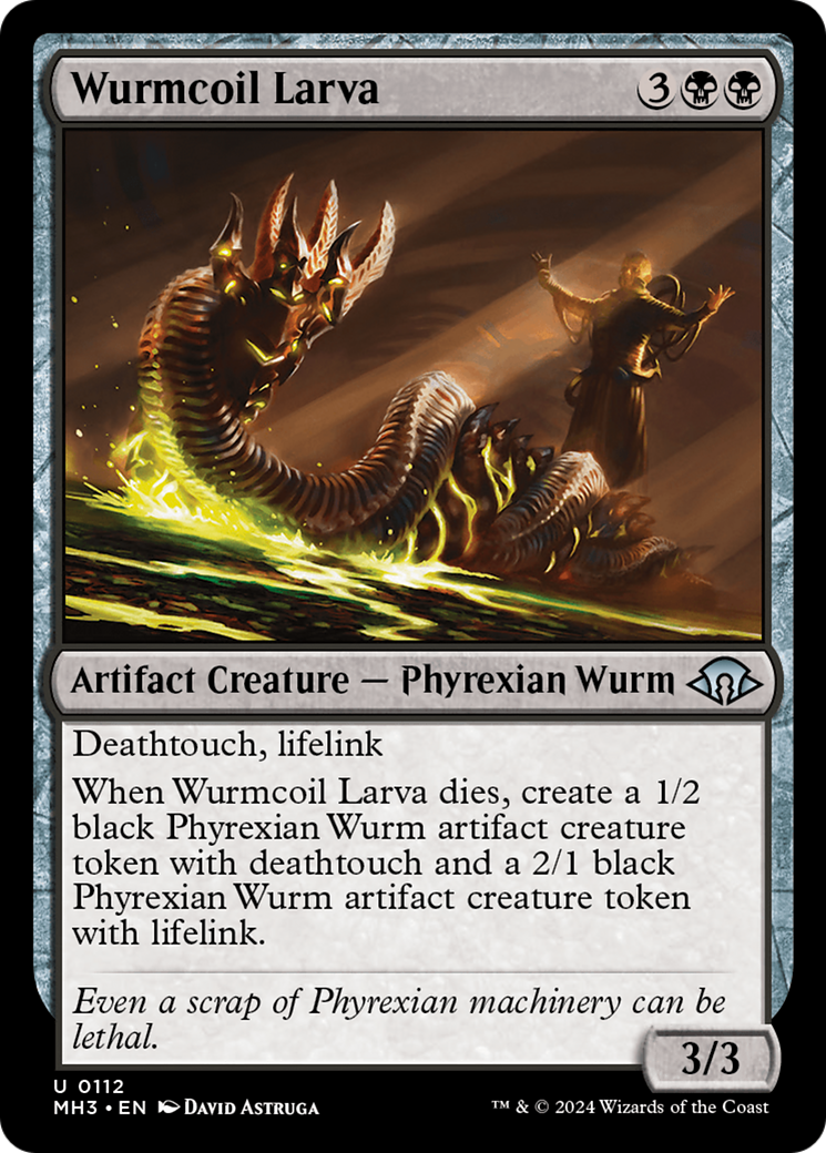 Wurmcoil Larva (MH3-112) [Modern Horizons 3]