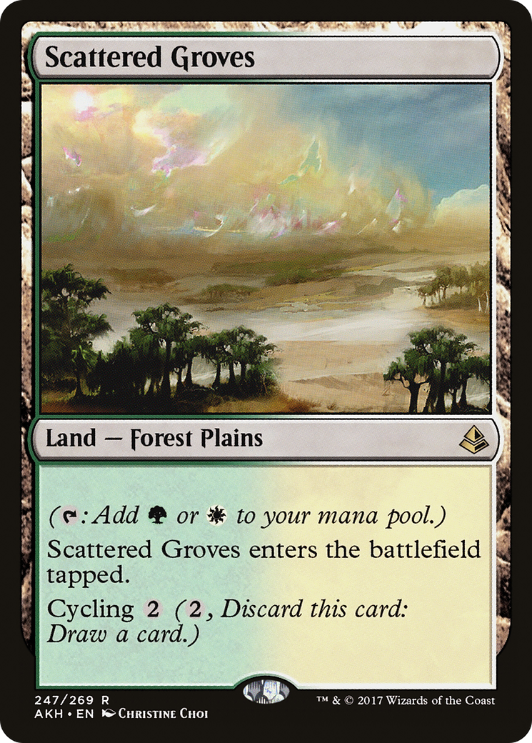 Scattered Groves (AKH-247) [Amonkhet] Foil