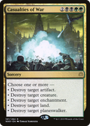 Casualties of War (PPZNR-187P) [Promo Pack: War of the Spark Promos]