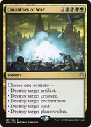 Casualties of War (PPZNR-187P) [War of the Spark Promos]