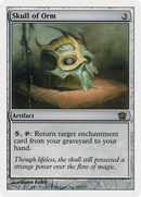 Skull of Orm [Eighth Edition] Foil