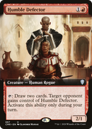 Humble Defector (CMR-667) [Commander Legends]: (Extended Art) Foil