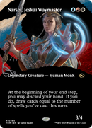 Narset, Jeskai Waymaster (TDM-365) [Tarkir: Dragonstorm]: (Showcase) (Borderless) Foil