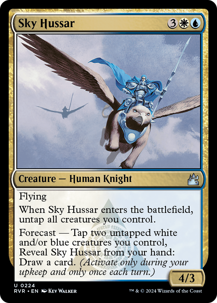 Sky Hussar (RVR-224) [Ravnica Remastered] Foil