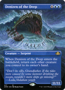 Denizen of the Deep (DMR-417) [Dominaria Remastered] (Borderless) Foil