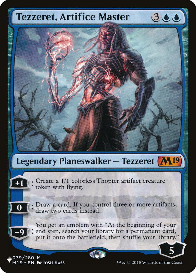 Tezzeret, Artifice Master (LIST-M19-79) [The List]