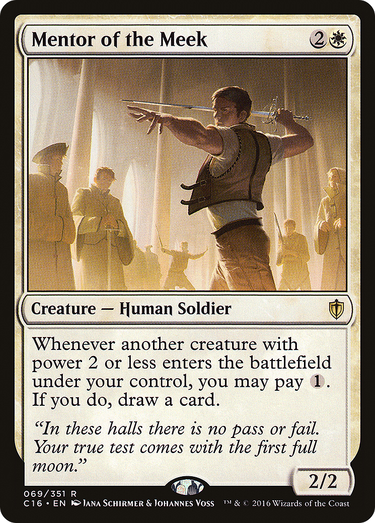 Mentor of the Meek (C16-069) [Commander 2016]