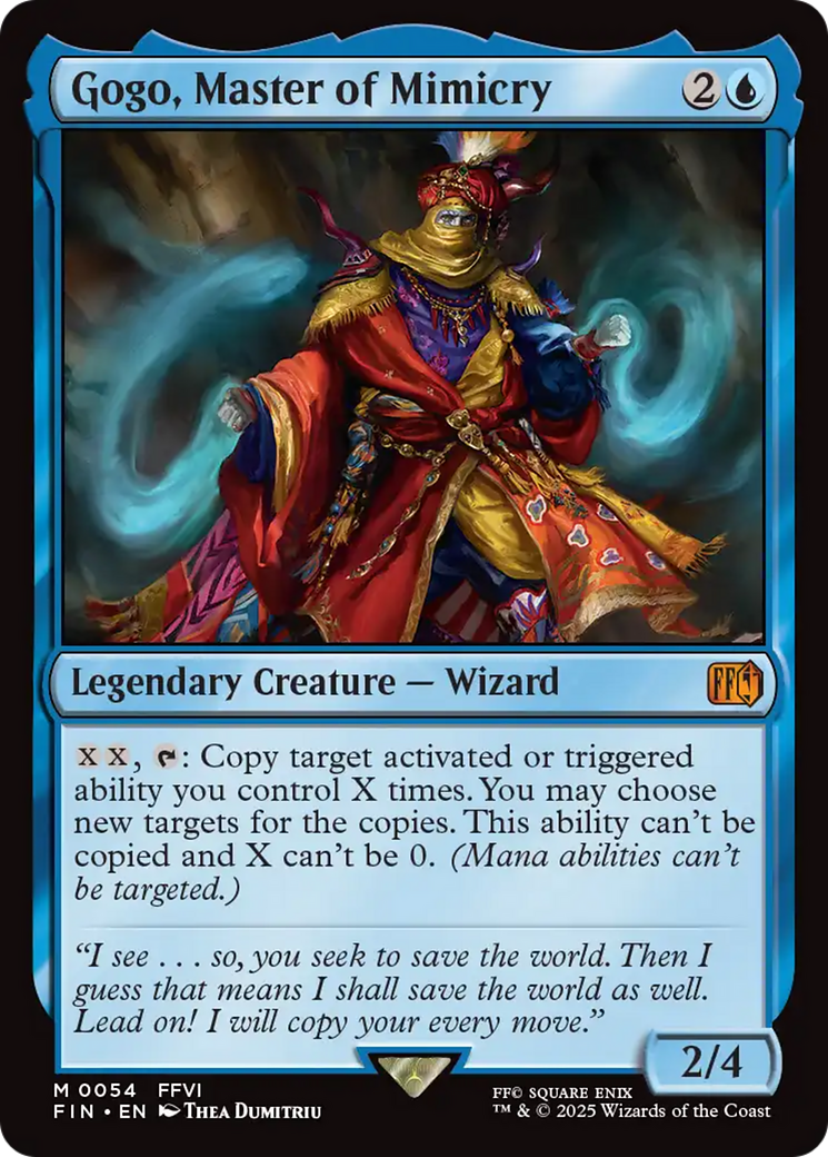 Gogo, Master of Mimicry (FIN-054) [FINAL FANTASY] Foil