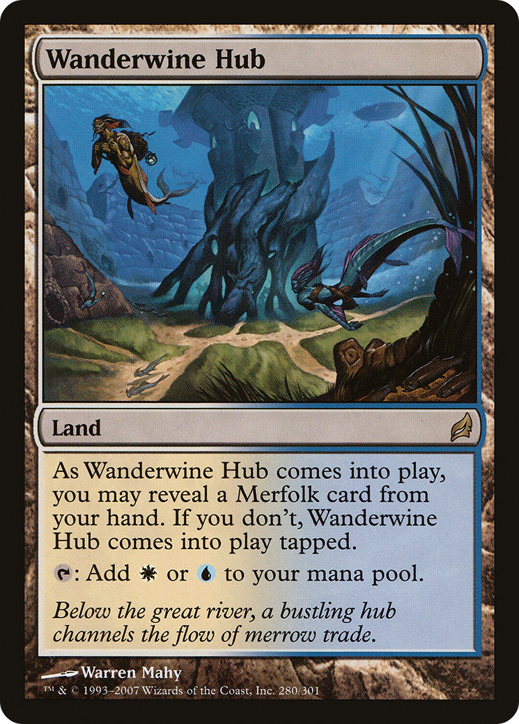 Wanderwine Hub (LRW-280) [Lorwyn] Foil
