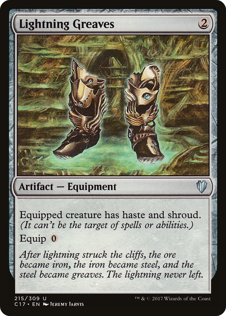 Lightning Greaves (C17-215) [Commander 2017]