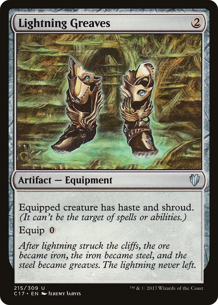 Lightning Greaves (C17-215) [Commander 2017]