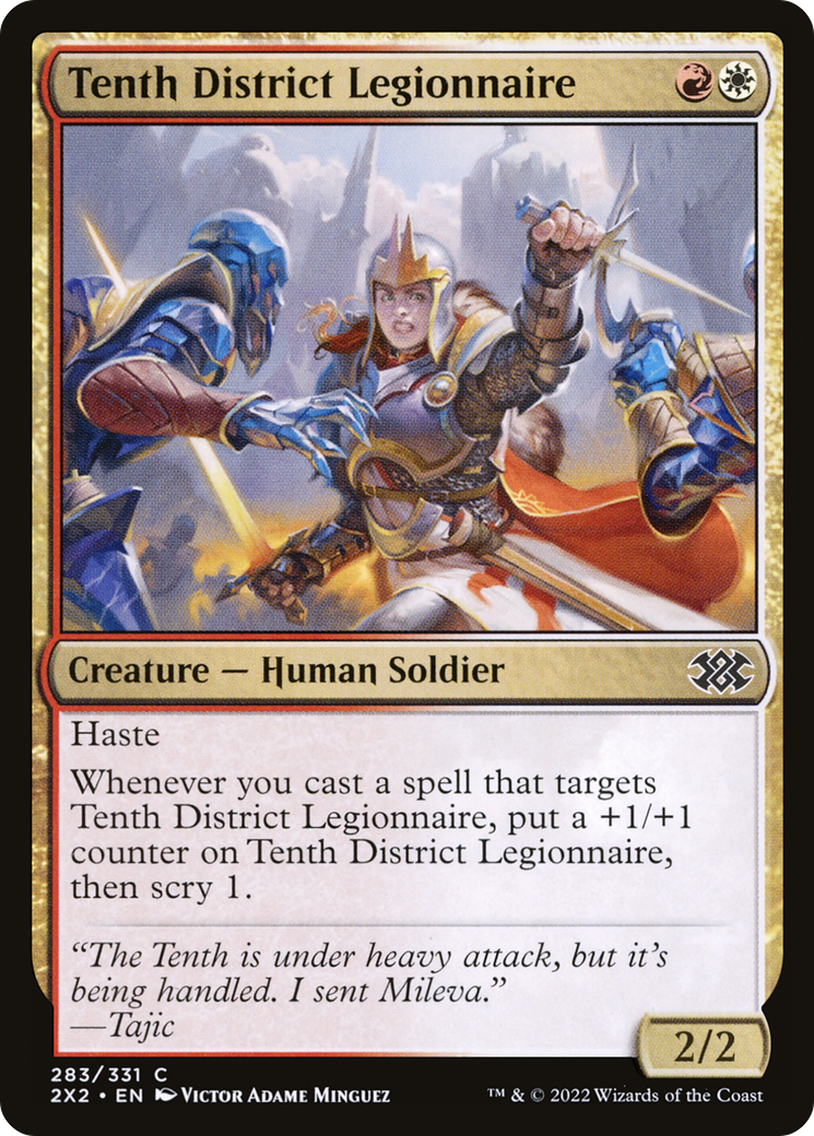 Tenth District Legionnaire (2X2-283) [Double Masters 2022]
