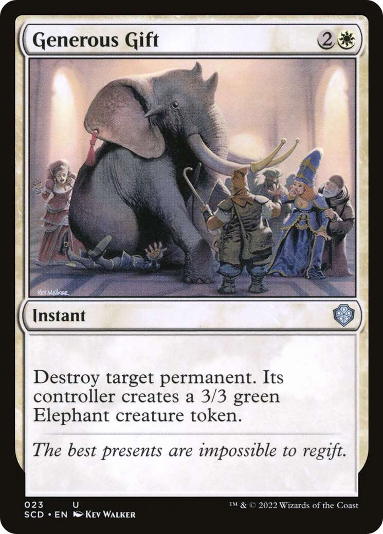 Generous Gift (SCD-023) [Starter Commander Decks]