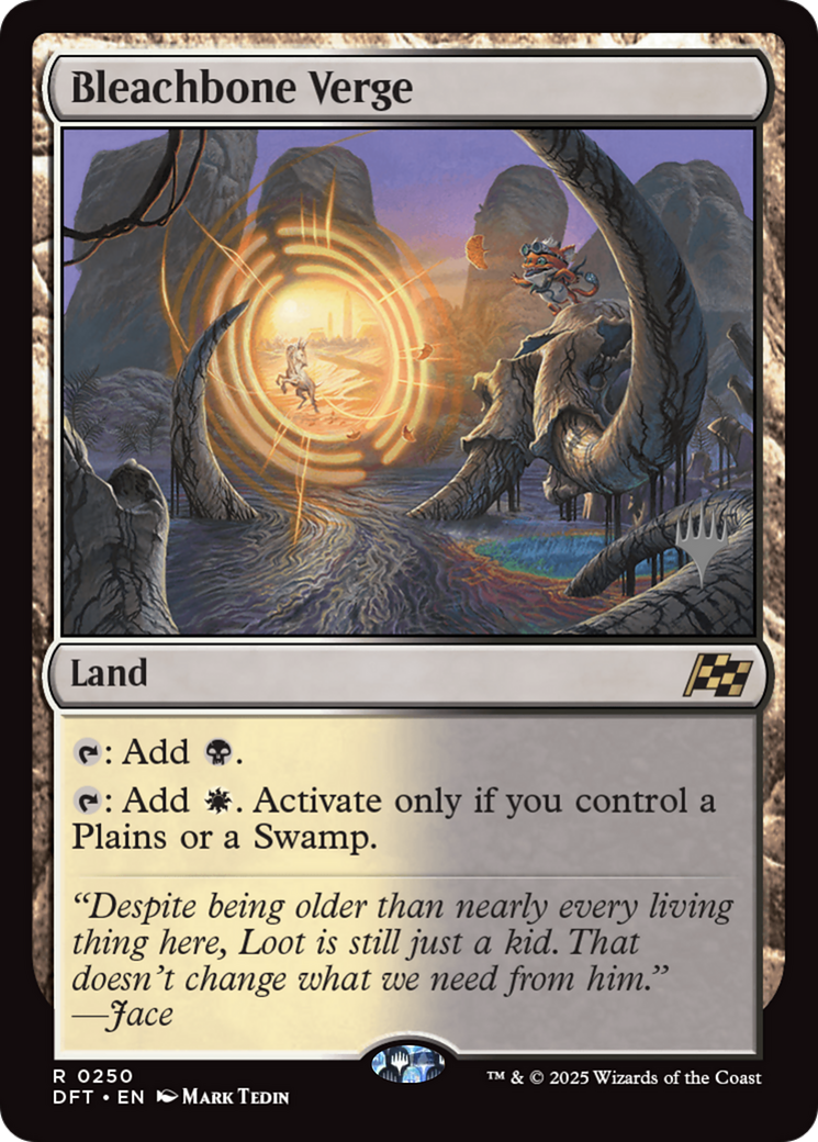 Bleachbone Verge (PPDFT-250) [Promo Pack: Aetherdrift] Foil
