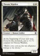 Throne Warden (CN2-025) [Conspiracy: Take the Crown]