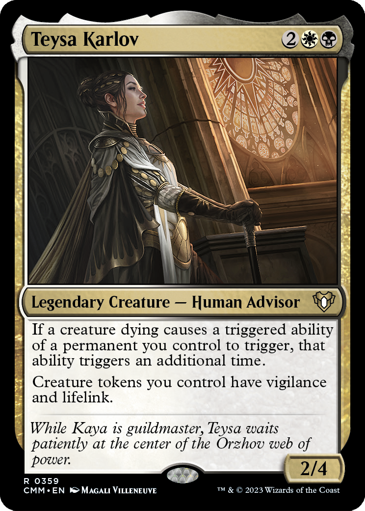 Teysa Karlov (CMM-359) [Commander Masters]