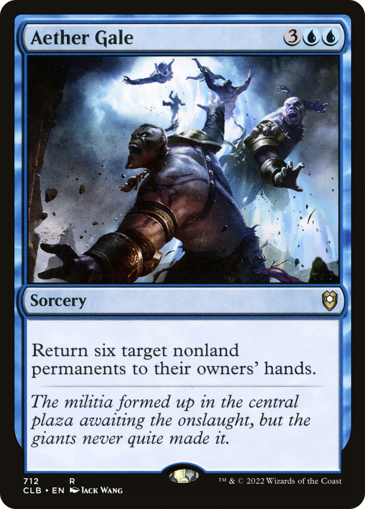 Aether Gale (CLB-712) [Commander Legends: Battle for Baldur's Gate]