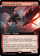 Terror of the Peaks (OTJ-337) [Outlaws of Thunder Junction]: (Extended Art) Foil