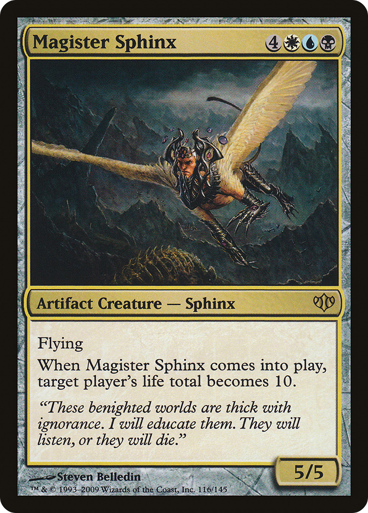 Magister Sphinx (CON-116) [Conflux]