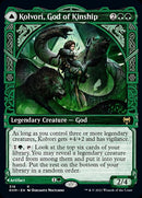 Kolvori, God of Kinship // The Ringhart Crest (KHM-318) [Kaldheim]: (Showcase) Foil