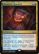 Firemind's Research (Draft Weekend) (LARP-171) [Guilds of Ravnica Promos] Foil