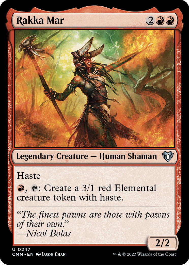Rakka Mar (CMM-247) [Commander Masters]