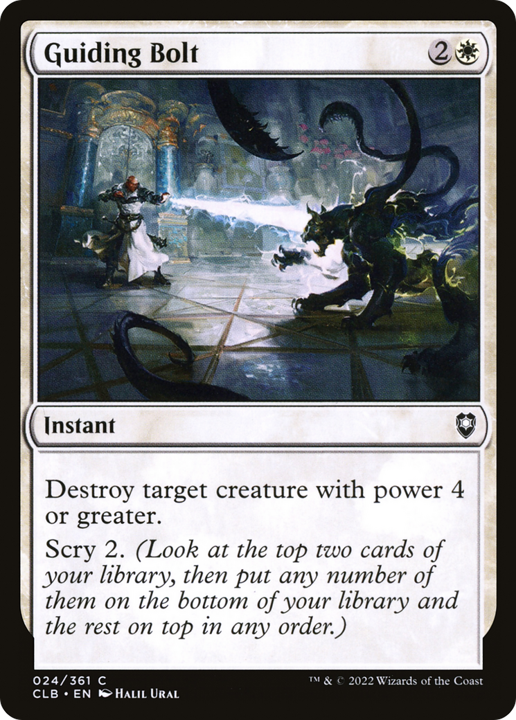 Guiding Bolt (CLB-024) [Commander Legends: Battle for Baldur's Gate] Foil
