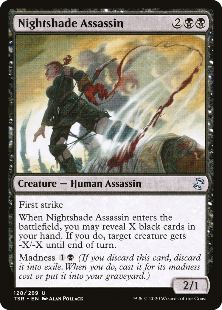 Nightshade Assassin (TSR-128) [Time Spiral Remastered]
