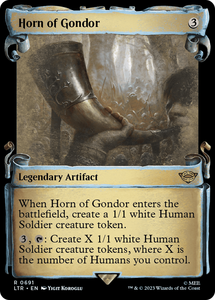 Horn of Gondor (LTR-691) [The Lord of the Rings: Tales of Middle-earth]: (Showcase)