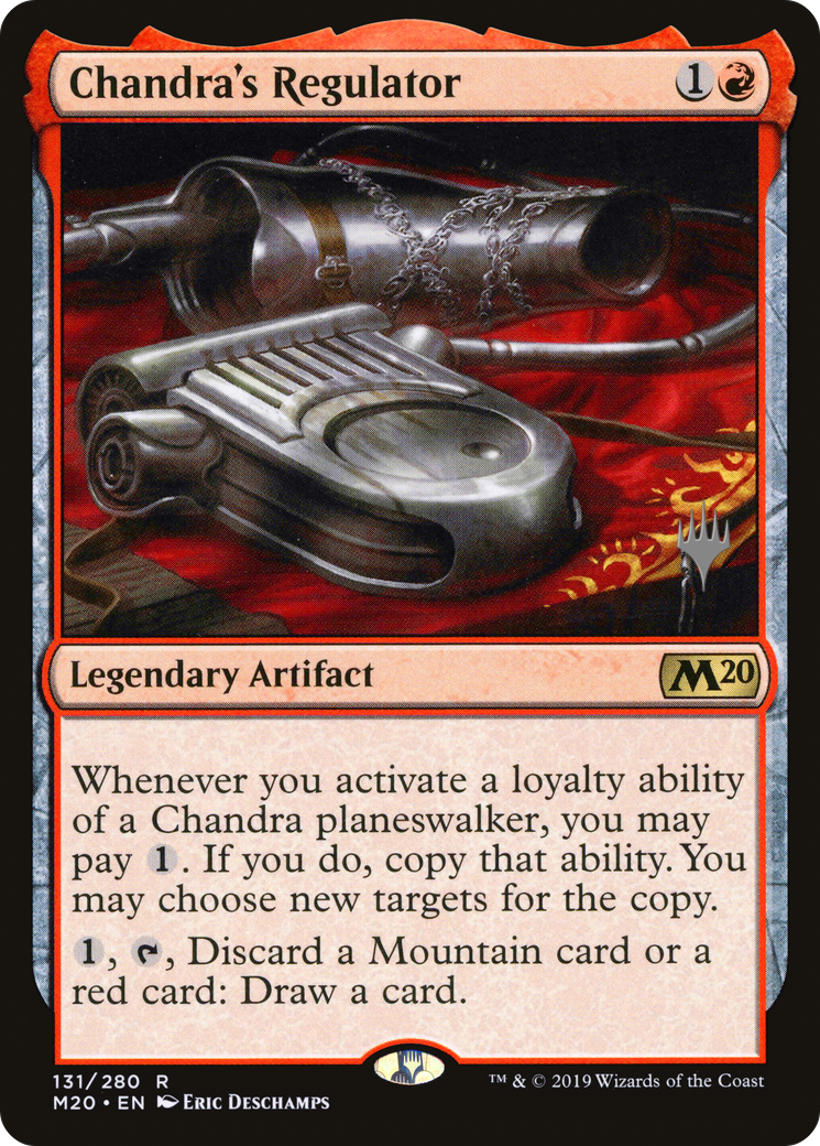 Chandra's Regulator (PPM20-131P) [Promo Pack: Core Set 2020 Promos]