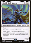 Sigrid, God-Favored (PPKHM-29P) [Promo Pack: Kaldheim Promos]