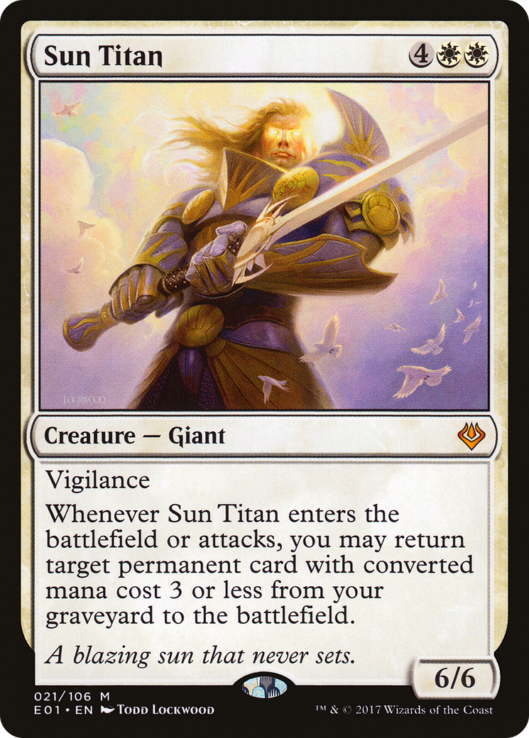 Sun Titan (AC2-021) [Archenemy: Nicol Bolas]