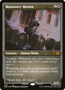 Monastery Mentor (Foil Etched) (2X2-420) [Double Masters 2022] Foil