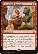 Determined Iteration (PPSNC-045) [Promo Pack: New Capenna Commander Promos] Foil